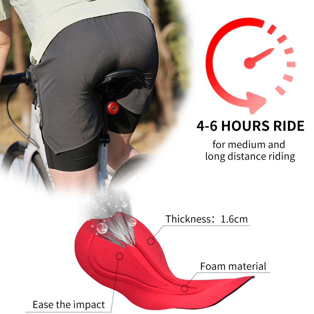 WOSAWE MTB Shorts Summer Men C - Cycling Commuter Trousers recensie en prijs