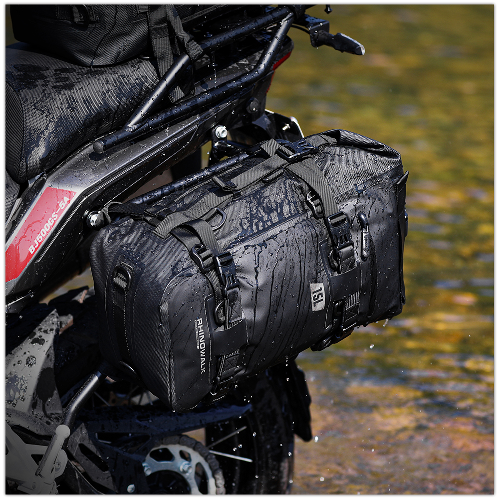 Rhinowalk Motorcycle Tail Bag  - Cycling Commuter Backpack recensie en prijs