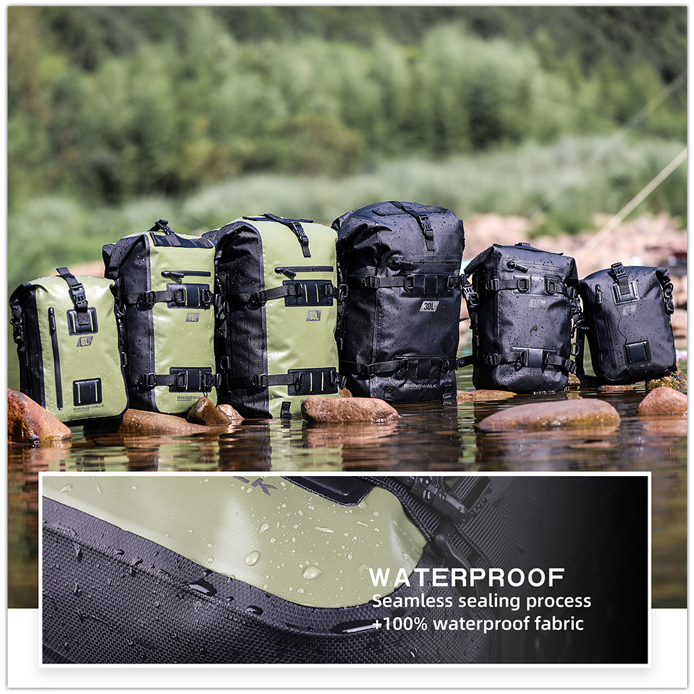 Rhinowalk Motorcycle Tail Bag  - Cycling Commuter Backpack recensie en prijs