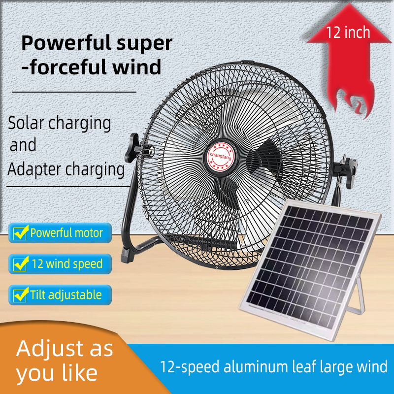 14 Inch Portable Solar Fan,Rec - Usb Charger Dynamo recensie en prijs