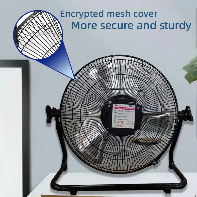 14 Inch Portable Solar Fan,Rec - Usb Charger Dynamo recensie en prijs