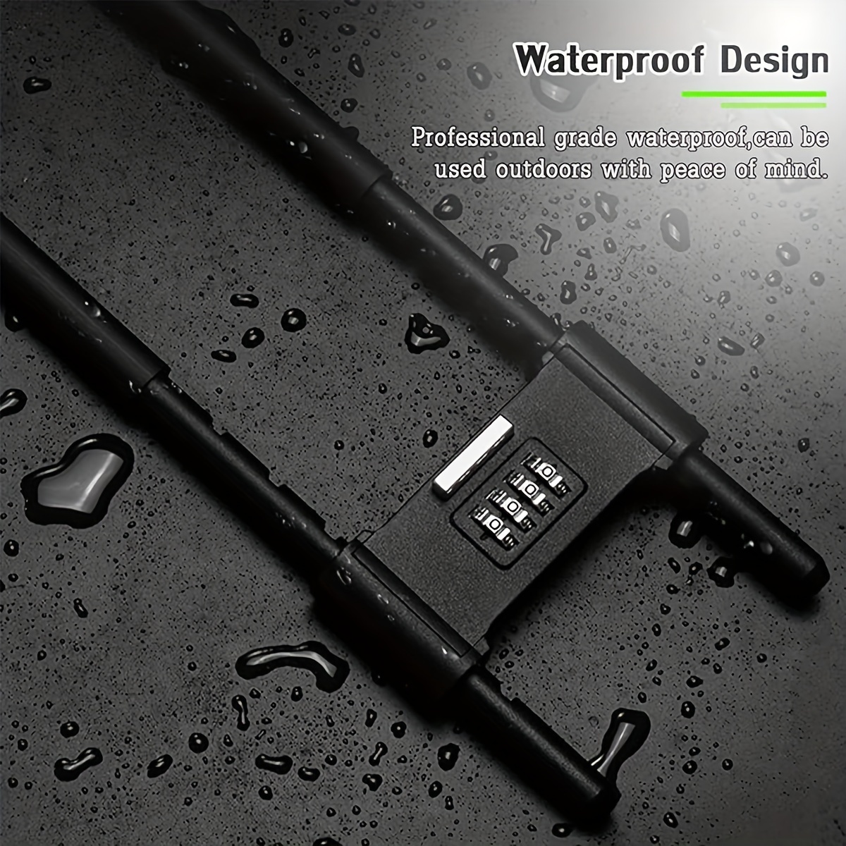 16.5 inch 4 Digit Heavy Duty U - U Lock Heavy Duty recensie en prijs