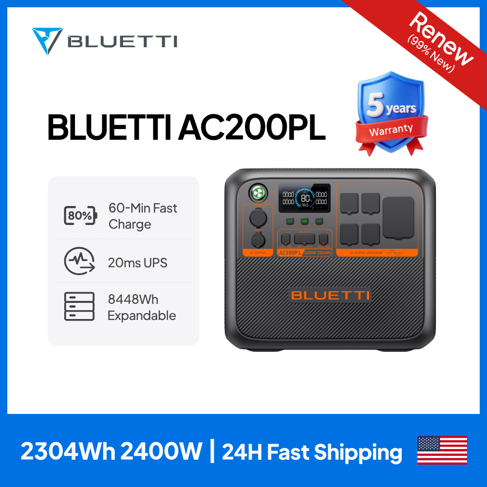 BLUETTI AC200PL Portable Power - Usb Charger Dynamo recensie en prijs