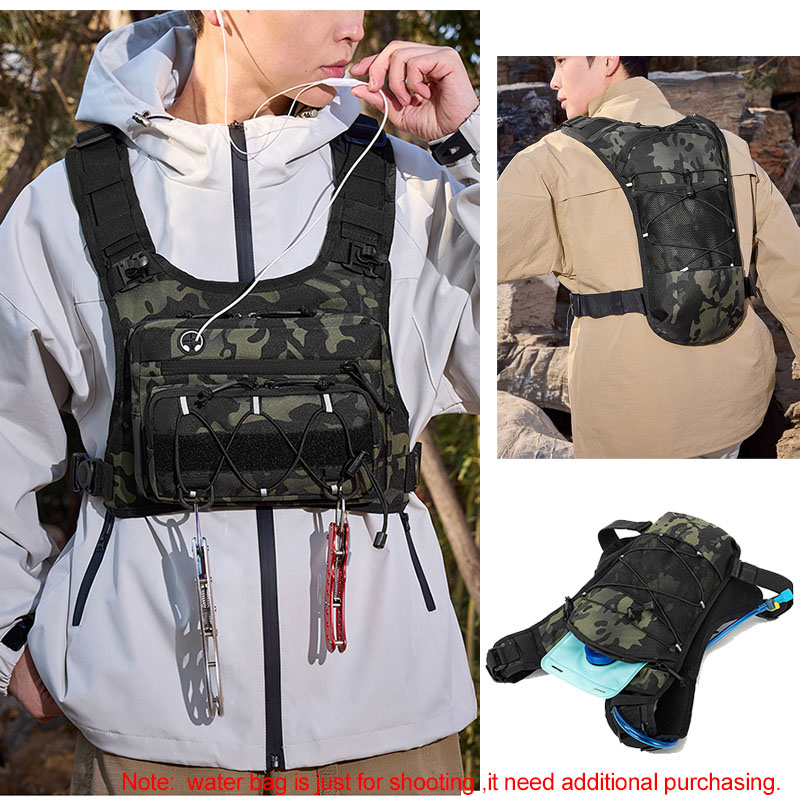 Tactical Bag Front Chest Rig V - Reflective Vest Cycling recensie en prijs