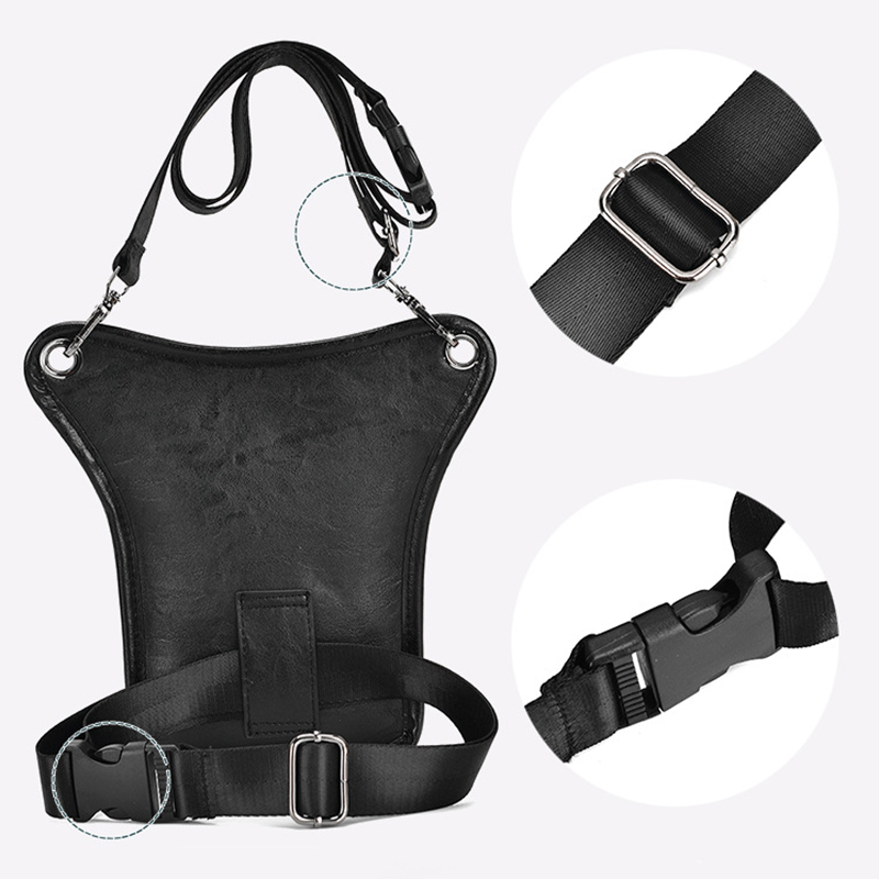 Vintage Pu Leather Waist Pack  - Cycling Commute Bag recensie en prijs