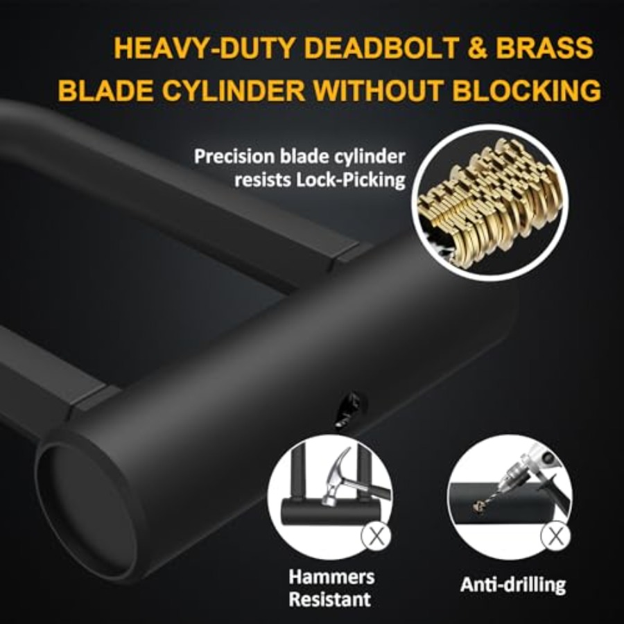 Bike U Lock Heavy Duty Bike Lo - U Lock Heavy Duty recensie en prijs