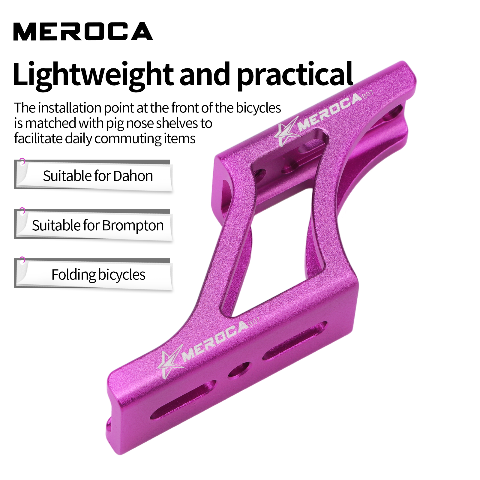 Meroca Folding Bicycle Front B - Cycling Commute Bag recensie en prijs