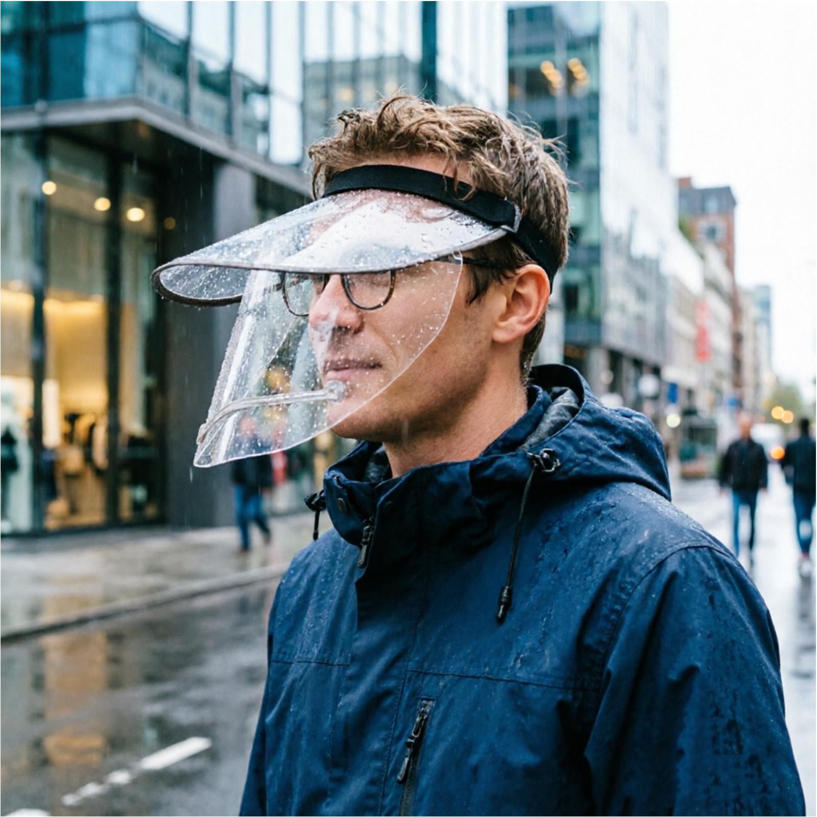 Rain Face Cover With Elastic H - Cycling Commute In Rain recensie en prijs