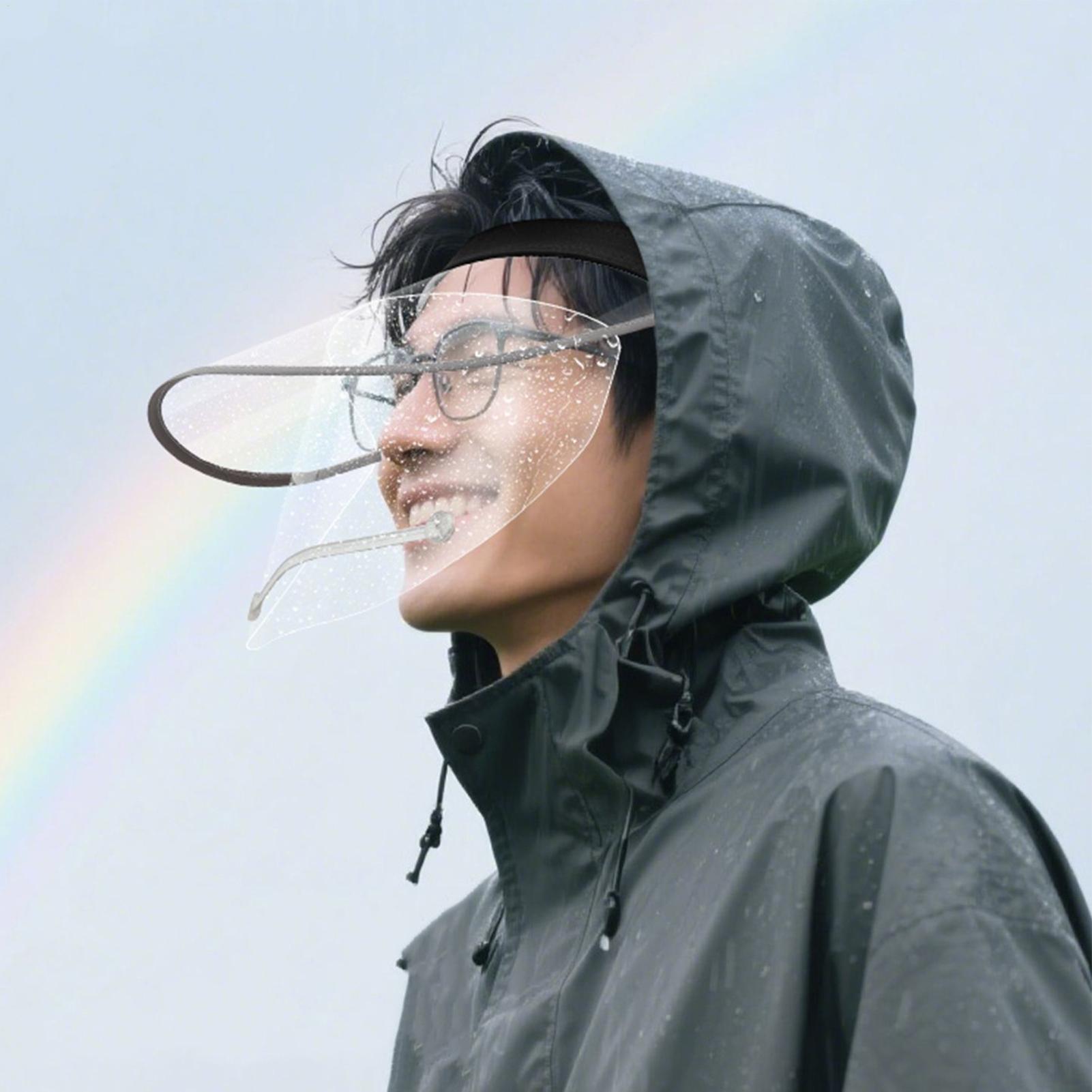 Rain Face Cover With Elastic H - Cycling Commute In Rain recensie en prijs