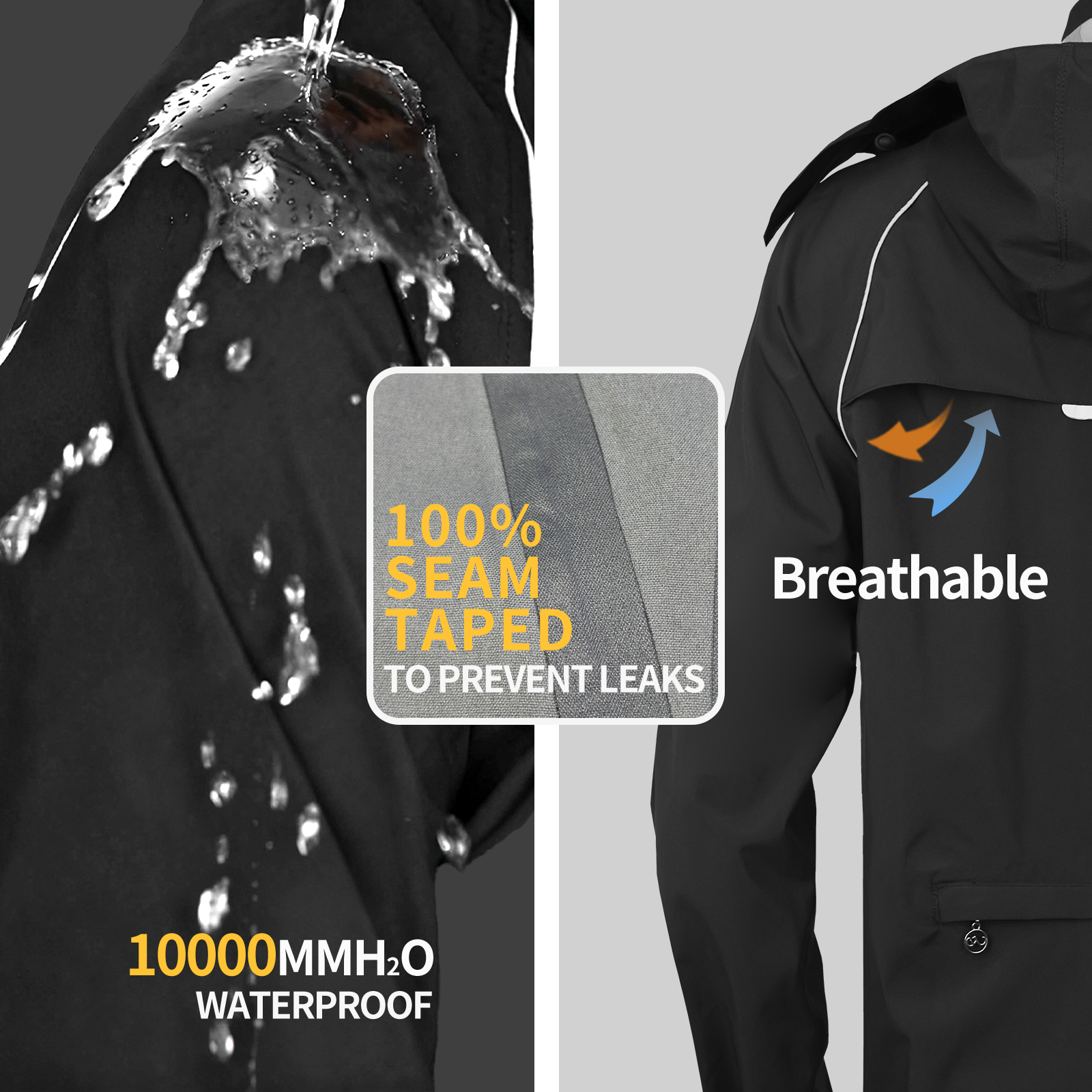 WOSAWE Reflective Motorcycle R - Cycling Commute In Rain recensie en prijs