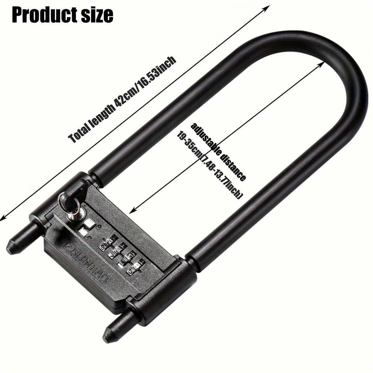 16.5 inch Bike Combination U L - U Lock Heavy Duty recensie en prijs